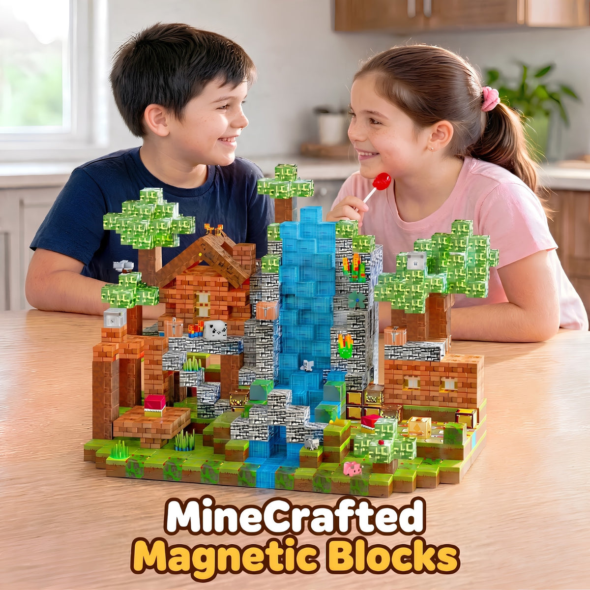 The MineCrafted Blocks™ (120 Pieces)
