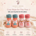 First-Wander Fleece Booties (0-6 Months) Foot Length: 10.5 cm