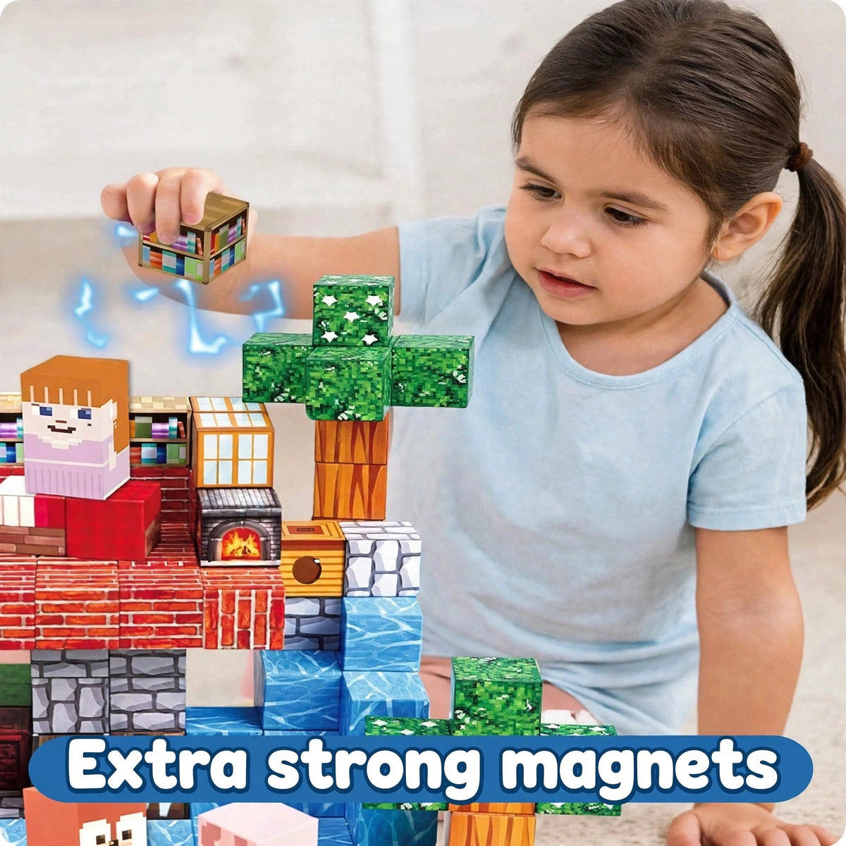 The MineCrafted Blocks™ (120 Pieces)