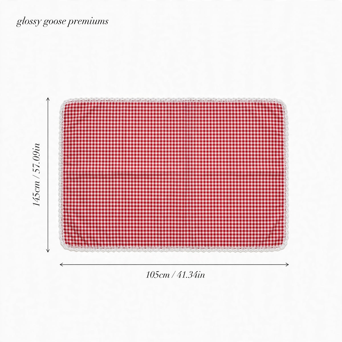 Gingham Glow Picnic Mat