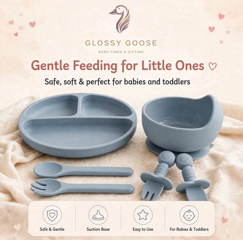 The First Nibbles Silicone Feeding Set