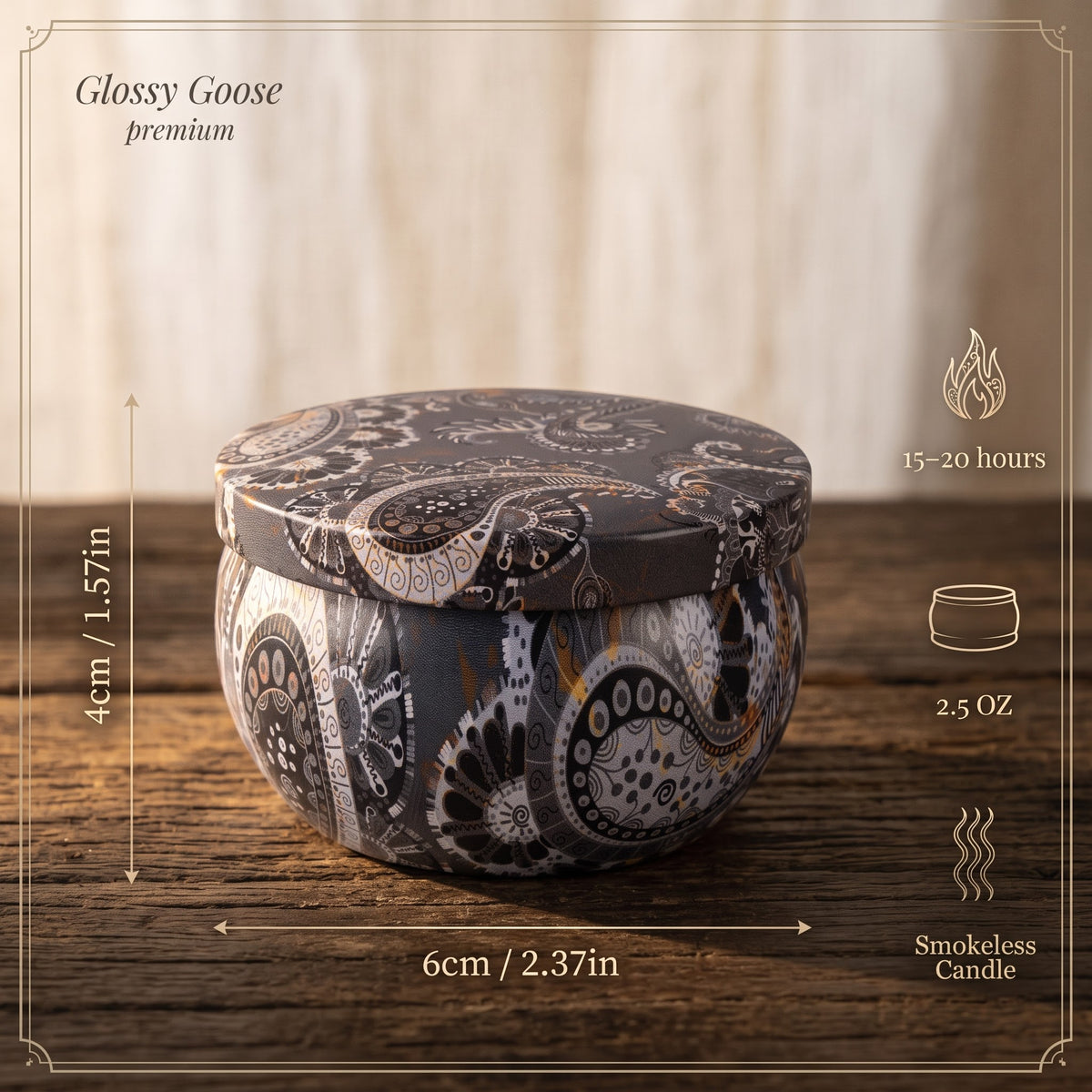 The Gypsy Soul Tin Candle Set (16 Scents)