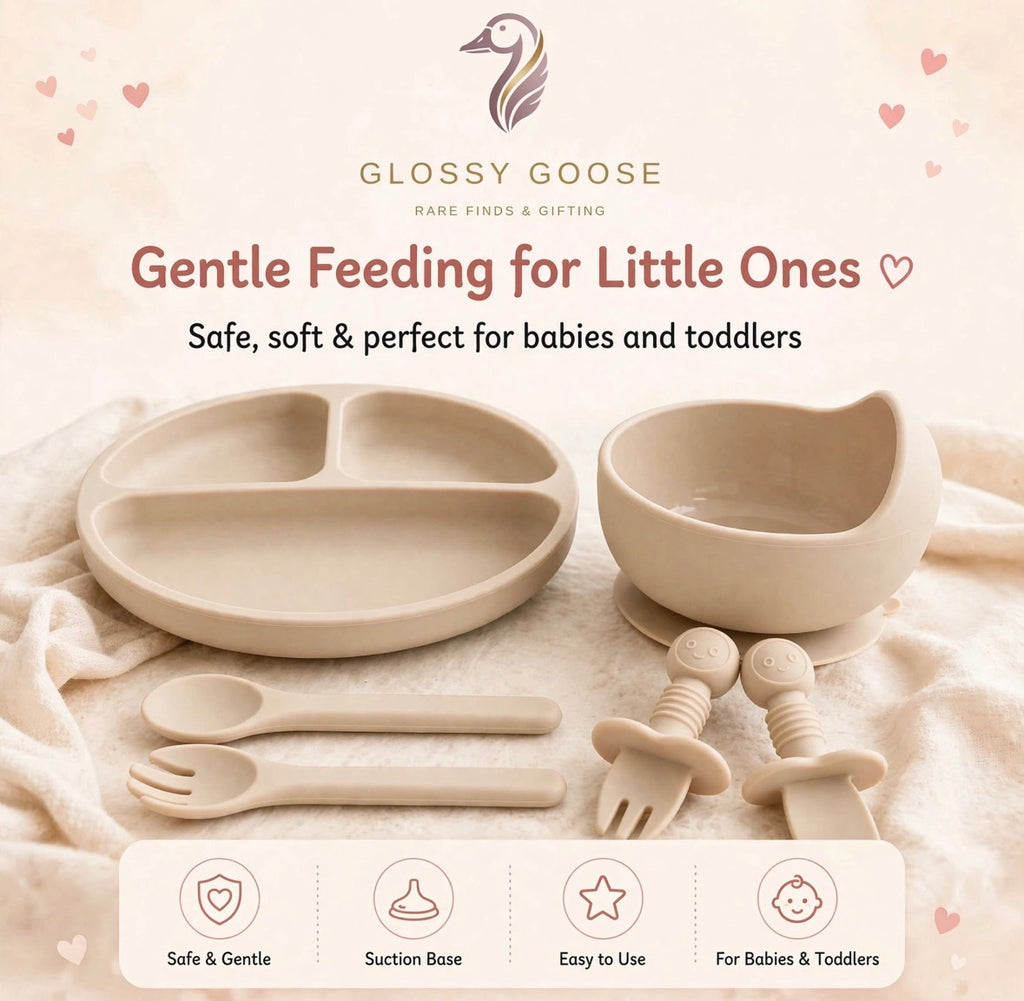 The First Nibbles Silicone Feeding Set
