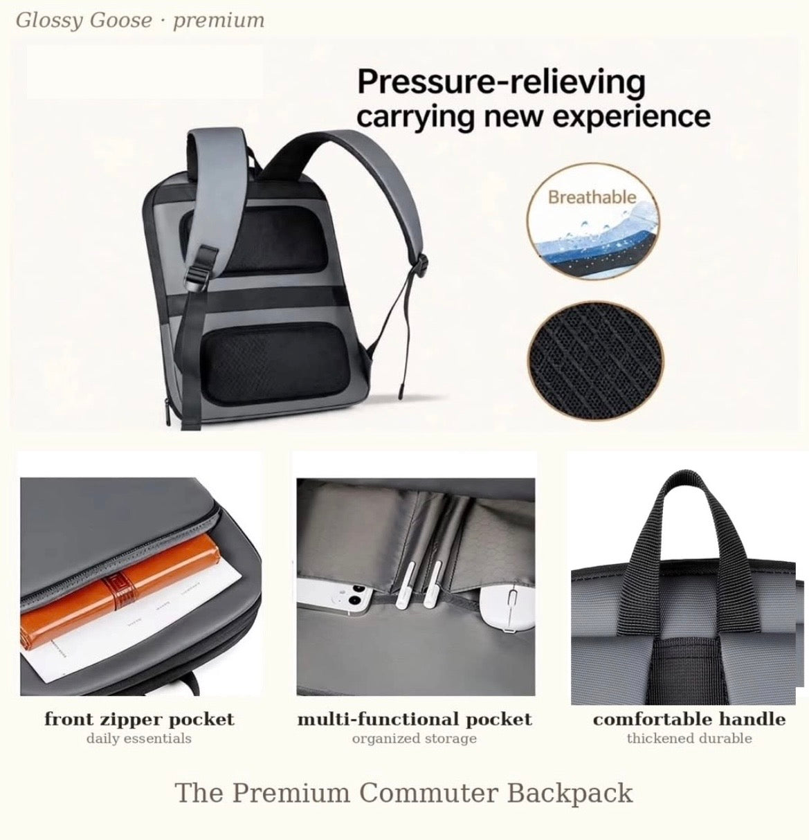The FlexPack™ Expandable Business Daypack