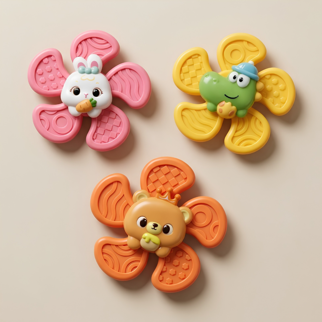 The Roam & Whirl Sensory Spinners 3 piece set (6 months +)