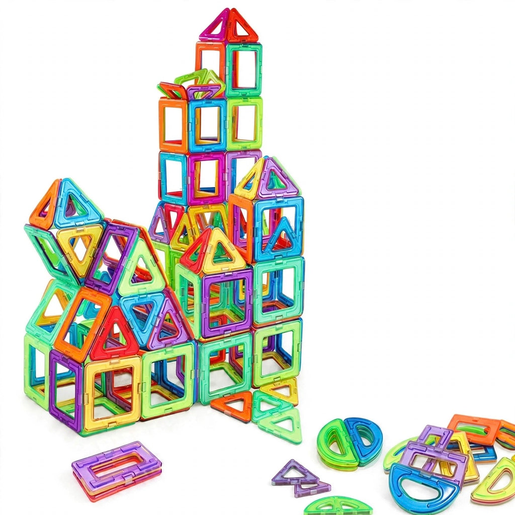 MagnaTiles™ - 68 Piece Best Magnetic Building Set