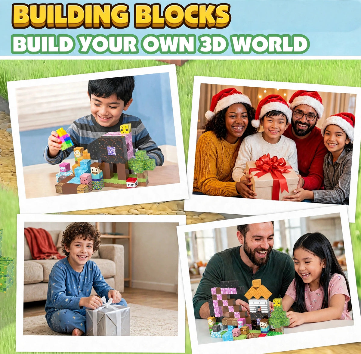 The MineCrafted Blocks™ (120 Pieces)